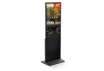 Digitaal reclame scherm DKS-LED43, 43 in display, Android 13, zwart, TecMaschin 