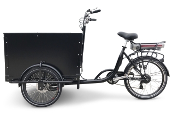 Elektrische bakfiets, 25 km/h, incl. 36 V, 10,3 Ah Li-Ion-batterij 