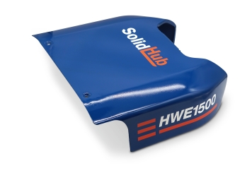 Blauwe afdekking onderaan voor elektrische pallettruck HWE1500-2, SolidHub