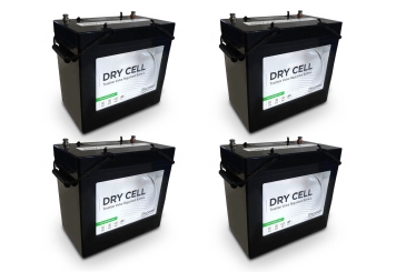 4 x batterij voor AKM80-1, 12 V / 58 Ah, wipeket