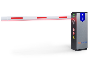 Automatische elektrische slagboom, slagboom voor parkeerplaats ES3500 met ledverlichting, TecMaschin 