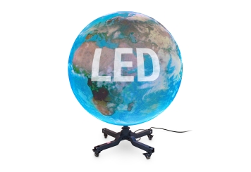 LED-boldisplay GSMD-1/2.5, diameter 1.000 mm, TecMaschin 