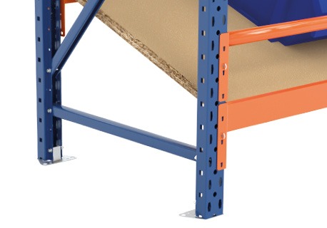 Stationäres Schrägbodenregal